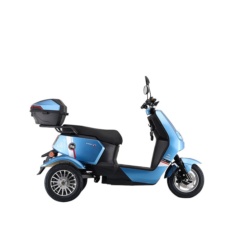 China Factory Direct 60V Three-Wheeled Electric Scooter Fashionable Tricycle Motorcycle Support Custom Welcome Buy Direct!